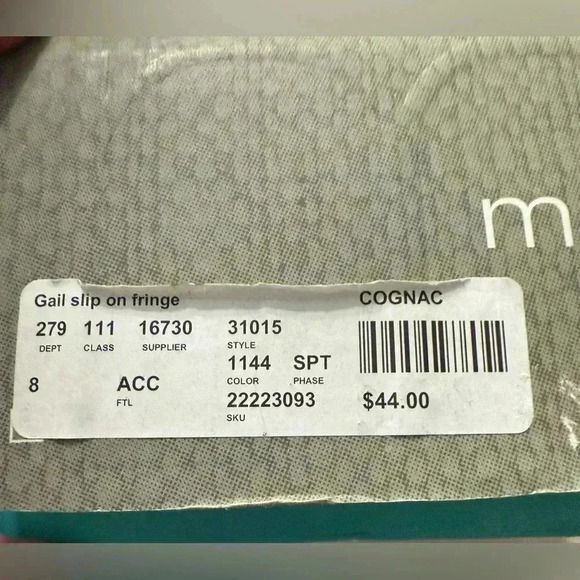 Maurice’s Gail slip on fringe ankle boots EUC Leather fringe. Women’s size 8 - Picture 6 of 8